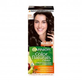 Garnier Color Naturals Крем-краска для волос 2.0 Элегантный черный