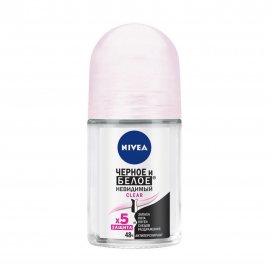 Nivea Невидимая защита Дезодорант-ролик Clear для черного и белого 25мл