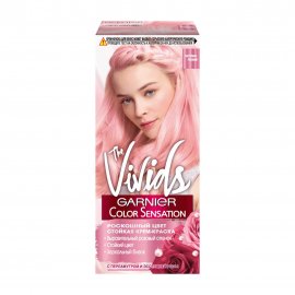 Garnier Color Sensation Роскошь цвета The Vivids Краска для волос с перламутром Пастельно-розовый