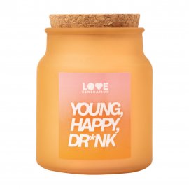 Love Generation Свеча Young, Happy, Dr*nk