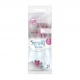 Gillette Venus Simply3 Basic Станок одноразовый 2шт