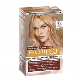 L'Oreal Paris Excellence Universal Nudes Краска для волос 9U Универсальный очень светло-русый