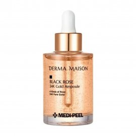 Medi-Peel Derma Maison Black Rose 24K Gold Сыворотка ампульная с золотом и розой 95мл