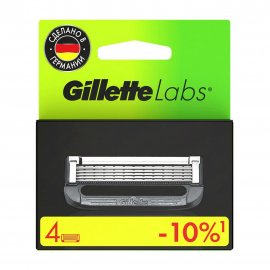 Gillette Men Labs Кассета сменная 4шт