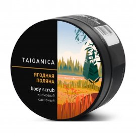 Taiganica Скраб сахарный для тела Ягодная поляна 250гр