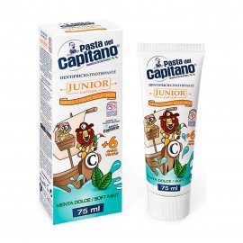 Pasta Del Capitano Паста зубная детская Мягкая мята 6+ 75мл