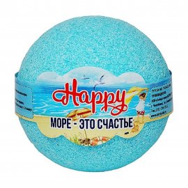 Laboratory Katrin Happy Шар бурлящий для ванны Море - это счастье 130гр