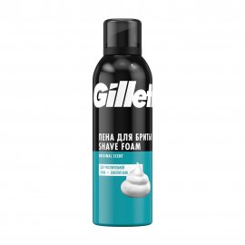 Gillette Уход Пена для бритья для чувствительной кожи Sensitive Skin Original Scent 200мл