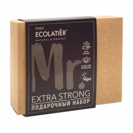 Ecolatier Men Extra Strong Набор Гель для душа 150мл+Шампунь 150мл