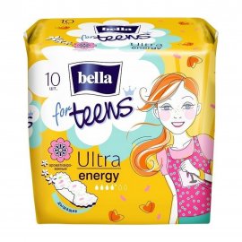 Bella Прокладки гигиенические для подростков Ultra Energy 10шт