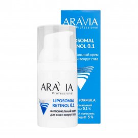 Aravia Professional Крем липосомальный для кожи вокруг глаз Liposomal Retinol 0.1 30мл