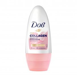 Дав Дезодорант-антиперспирант ролик Pro Collagen 50мл