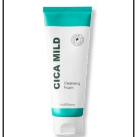 Medi Flower Cleansing Foam Cica Mild Пенка для умывания очищающая