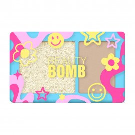 Beauty Bomb Палетка теней двойная для век 01