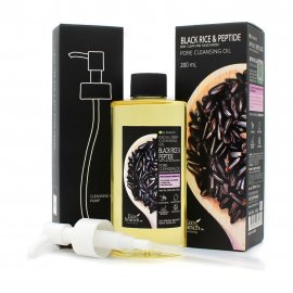 Eco Branch Black Rice&Peptide Масло гидрофильное для лица Черный рис и пептиды 200мл