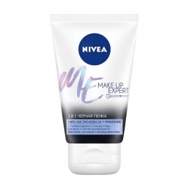 Nivea Make-up Expert Пенка черная 3в1 для жирной кожи 100мл