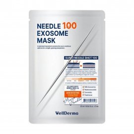 WellDerma Needle 100 Exosome Маска для лица с игольчатыми экзосомами 25 мл