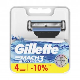 Gillette Men Mach3 Start Кассета сменная 4шт