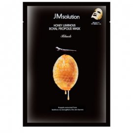 JMSolution Royal Propolis Honey Luminous Plus Маска для лица тканевая восстанавливающая с прополисом