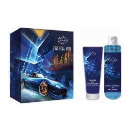Liss Kroully Men Набор For Real Men Only Шампунь-гель 2в1 260мл+Гель для бритья 75мл