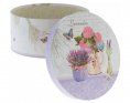 Коробка подарочная круглая Лаванда 19*19*9 766912