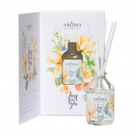 Aroma Harmony Just For You Весенний сад Набор диффузор-открытка ароматический 50мл