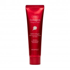 Medi-Peel PDRN Collagen Маска-пленка выравнивающая для сияния кожи лица с коллагеном и спикулой 100м