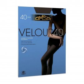 Omsa Колготки Velour 40 den 3-M Черный