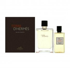 Hermes Men Terre D'Herves Набор Туалетная вода 100мл+Гель для душа 80мл