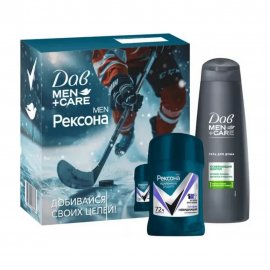Rexona Men Набор Active Power Дезодорант-антиперспирант стик 50мл+Гель для душа 225мл