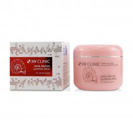 3W Clinic Sleeping Pack Маска для лица ночная с экстрактом улиточной слизи 100мл