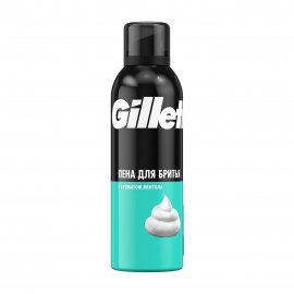 Gillette Уход Пена для бритья с ароматом ментола 200мл