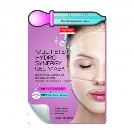 Purederm Маска гидрогелевая для лица Синергия+Ампула для подготовки кожи 28г