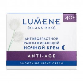 Lumene Klassikko Крем ночной для лица антивозрастной разглаживающий 50мл