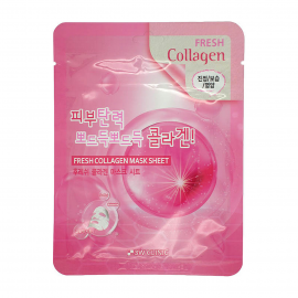 3W Clinic Fresh Маска тканевая для лица Collagen 23мл