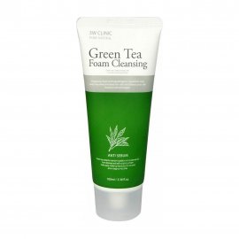 3W Clinic Pure Natural Пенка для умывания лица Anti Sebum Green Tea 100мл