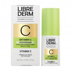 Librederm Dermatology Крем укрепляющий для кожи вокруг глаз 15мл