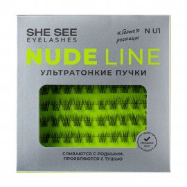 She See Набор накладных ресниц Nude Line NU1Дарья
