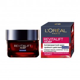 L'Oreal Paris Revitalift Лазер Крем ночной антивозрастной для лица 50мл