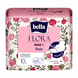 Bella Прокладки гигиенические Flora Rose 10шт