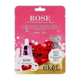 Ekel Маска тканевая для лица Rose 25мл