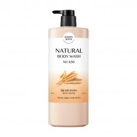 Happy Bath Гель для душа с экстрактом рисовых отрубей Natural №450 900мл