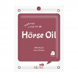 Mijin MJ Care Horse Oil Маска тканевая для лица Лошадиный жир 22гр