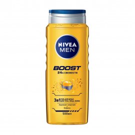 Nivea Men Гель для душа 3в1 Boost