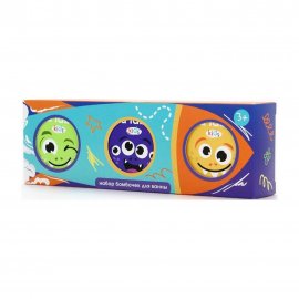 Ural Lab Kids Набор Бомбочки для ванны 3+  3шт*100гр