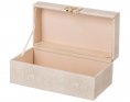 Lefard Шкатулка бежевая экокожа 20*10*8