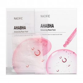 Nacific AHA-BHA Balansing Mask Pack Маска тканевая с кислотами 30мл