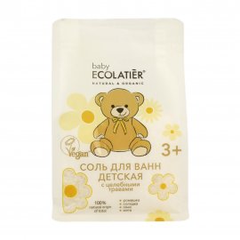 Ecolatier Baby Соль для ванн с целебными травами 600гр