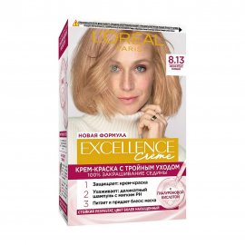L'Oreal Paris Excellence Краска для волос 8.13 Светло-русый бежевый