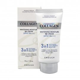 Enough Collagen 3в1 Whitening BB-крем осветляющий с морским коллагеном 3в1 SPF47 50мл